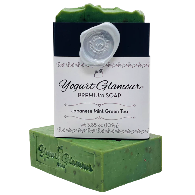 Green Tea Mint Yogurt Soap Natural - MazenOnline