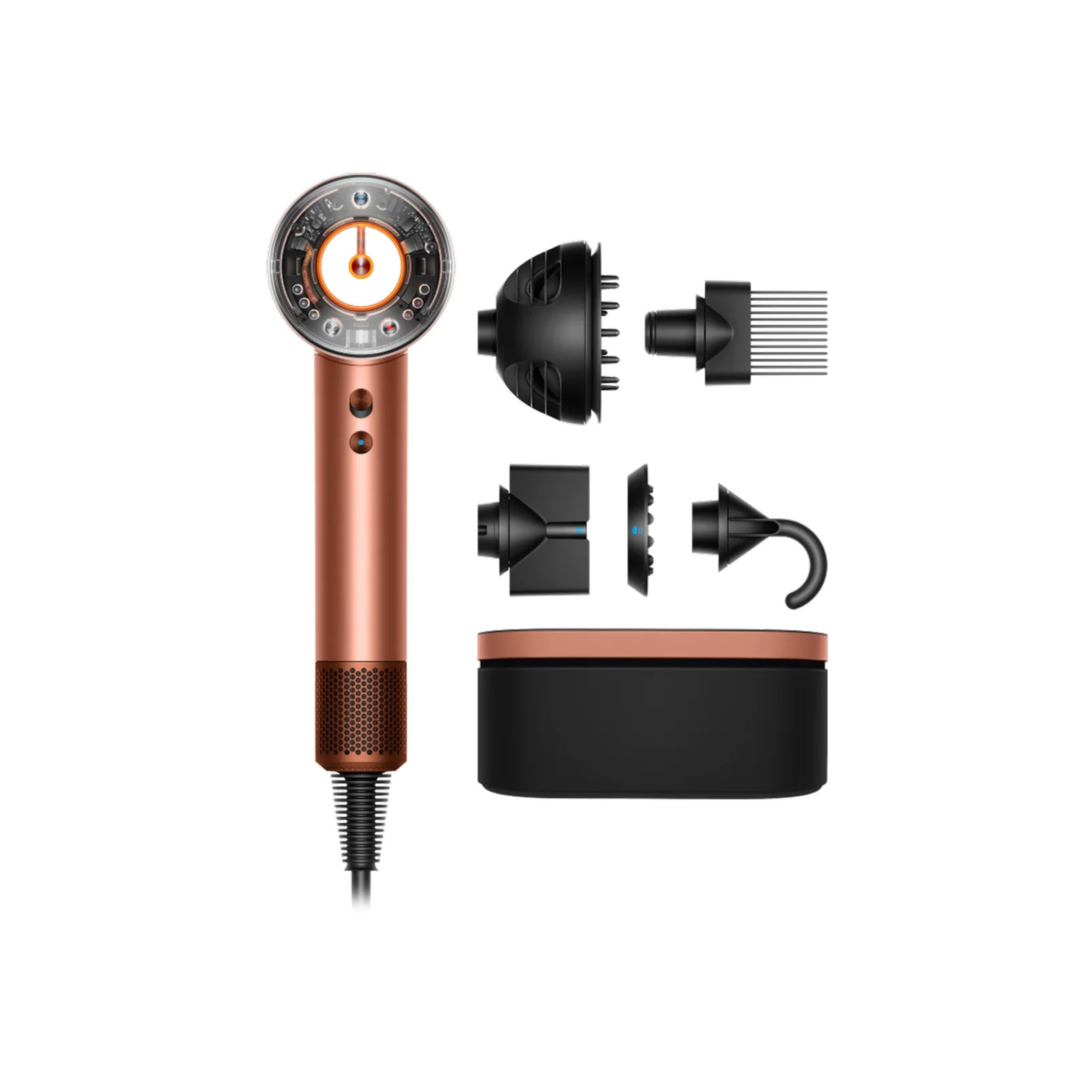 Supersonic Nural™ hair dryer - Curly+Coily (Amber silk)