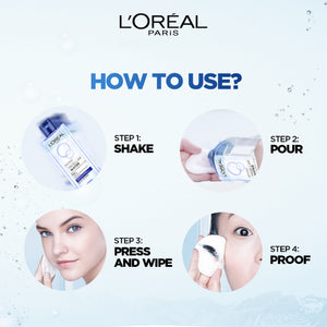 L'Oréal Paris - 3-in-1 Deep Cleansing Micellar Water for long wear makeup remover | MazenOnline