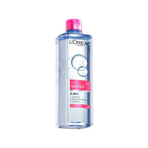 L'Oréal Paris - 3-in-1 Refreshing Micellar Water, deep cleansing moisturize micellar for dry to normal skin | MazenOnline