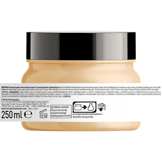 L'Oréal Professionnel - Absolut Repair Resurfacing Golden Mask | MazenOnline
