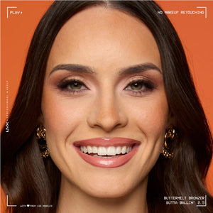 NYX Professional Makeup - Buttermelt Bronzer, Powder Bronzer, 12 HR Wear, Fade Resistant & Transfer Resistant, Buildable, Vegan-Do Butta | MazenOnline
