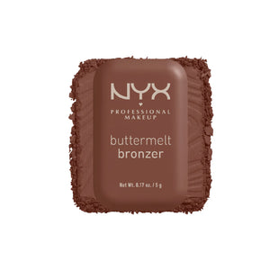 NYX Professional Makeup - Buttermelt Bronzer, Powder Bronzer, 12 HR Wear, Fade Resistant & Transfer Resistant, Buildable, Vegan-Do Butta | MazenOnline