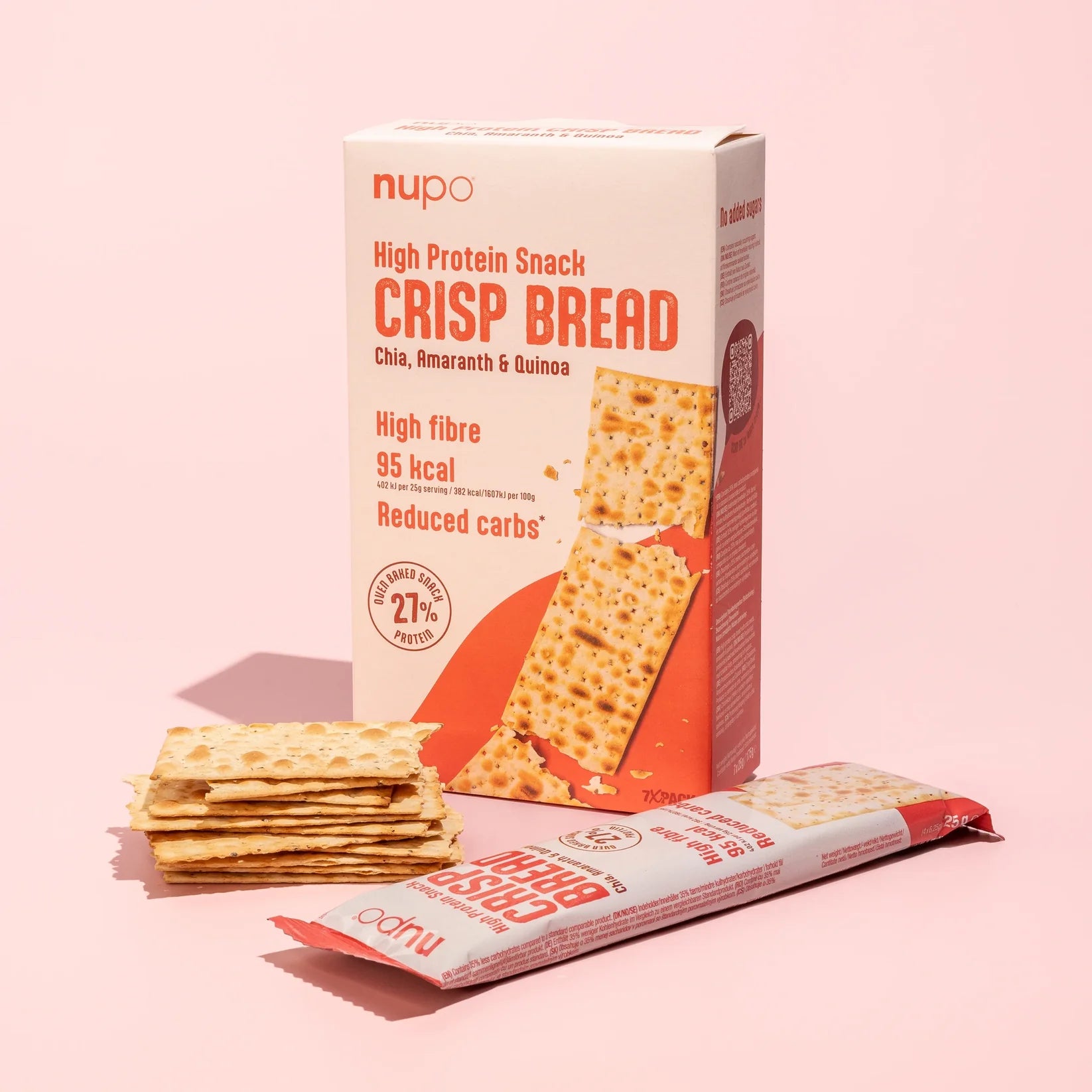 NUPO - High Protein Snack Crisp Bread | MazenOnline