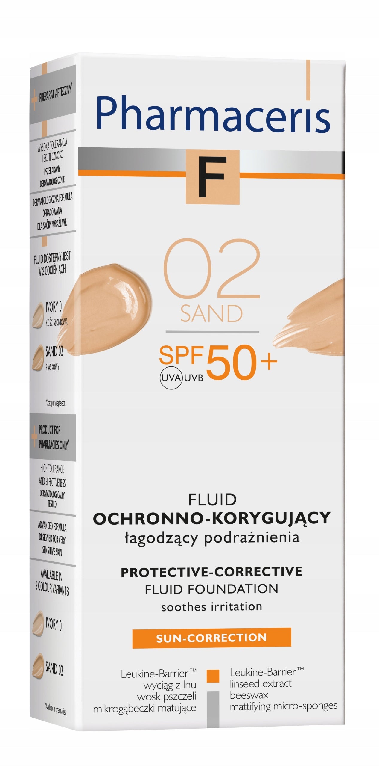 SUN-CORRECTION Fluid 02 SAND SPF50+ 30 ml - MazenOnline