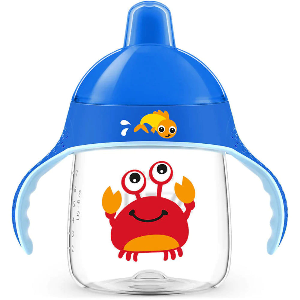 Sip, No Drip Cup 260ml 12m+ Blue - MazenOnline