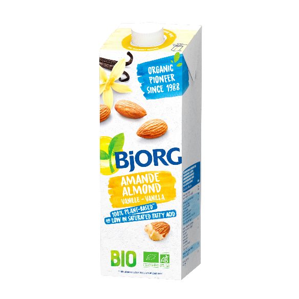 Bjorg - Almond Milk Vanilla 1L | MazenOnline