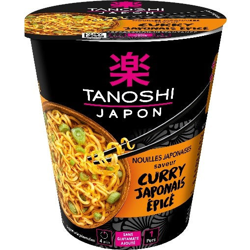 tanoshi - Tanoshi Nouilles curry 65g | MazenOnline