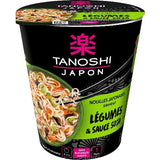 tanoshi - LES NOUILLES JAPONAISES legumes et sauce soja 65g | MazenOnline