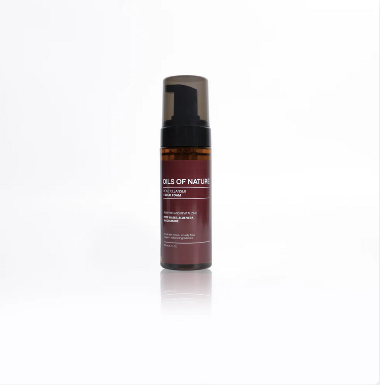 Oils Of Nature - Rose Cleansing Foam | MazenOnline