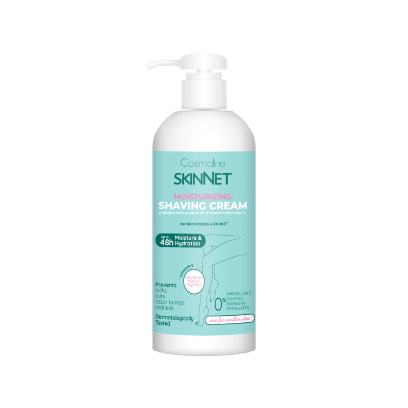 SKINNET MOISTURIZING SHAVING CREAM 240ML - MazenOnline