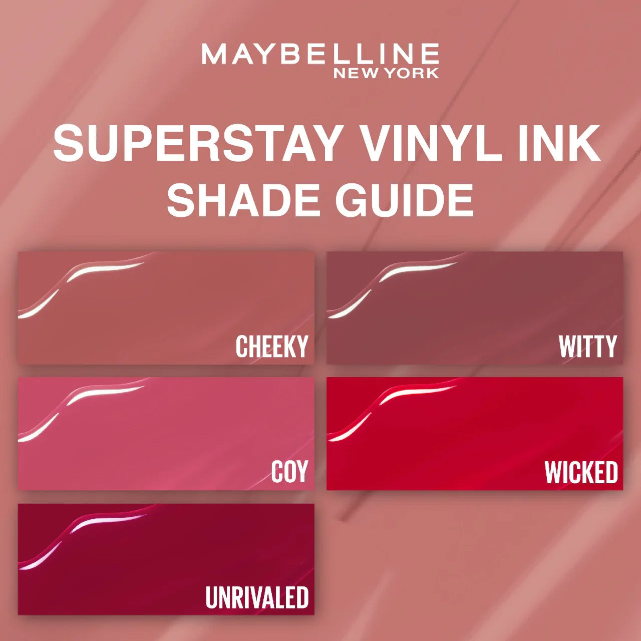 Super Stay Vinyl Ink Longwear Liquid Lip Color - MazenOnline