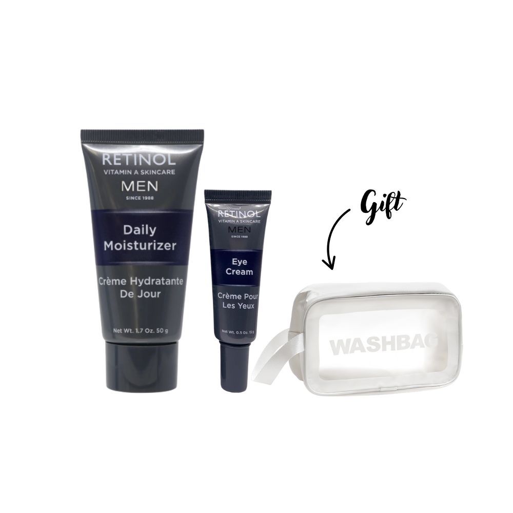 Soskin - Retinol Men Eye Cream + Retinol men Moisturizer + Bag Gift | MazenOnline