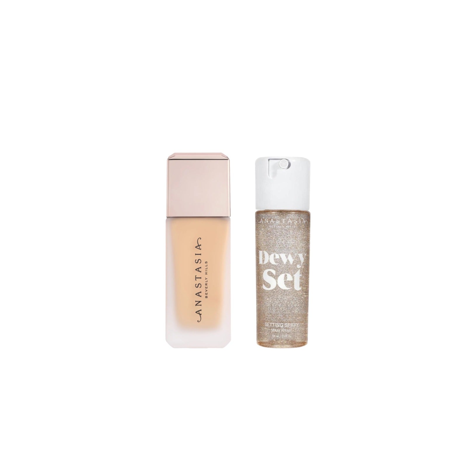 Anastasia Beverly Hills - Impeccable Foundation + Dewy Set Setting Spray | MazenOnline