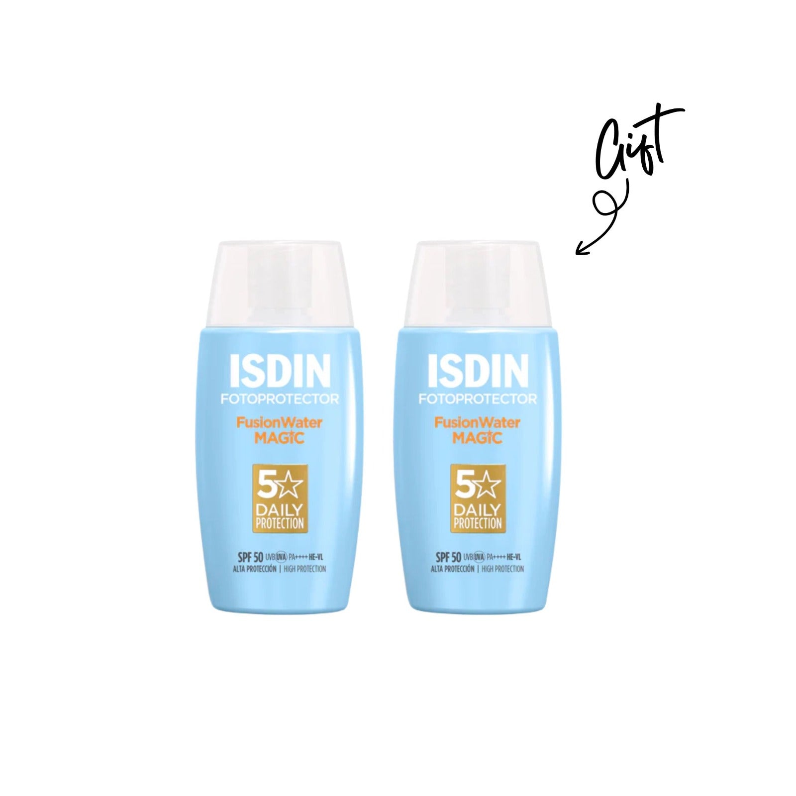 Buy One Get One Fotoprotector Sun Fusion Water Magic Spf50