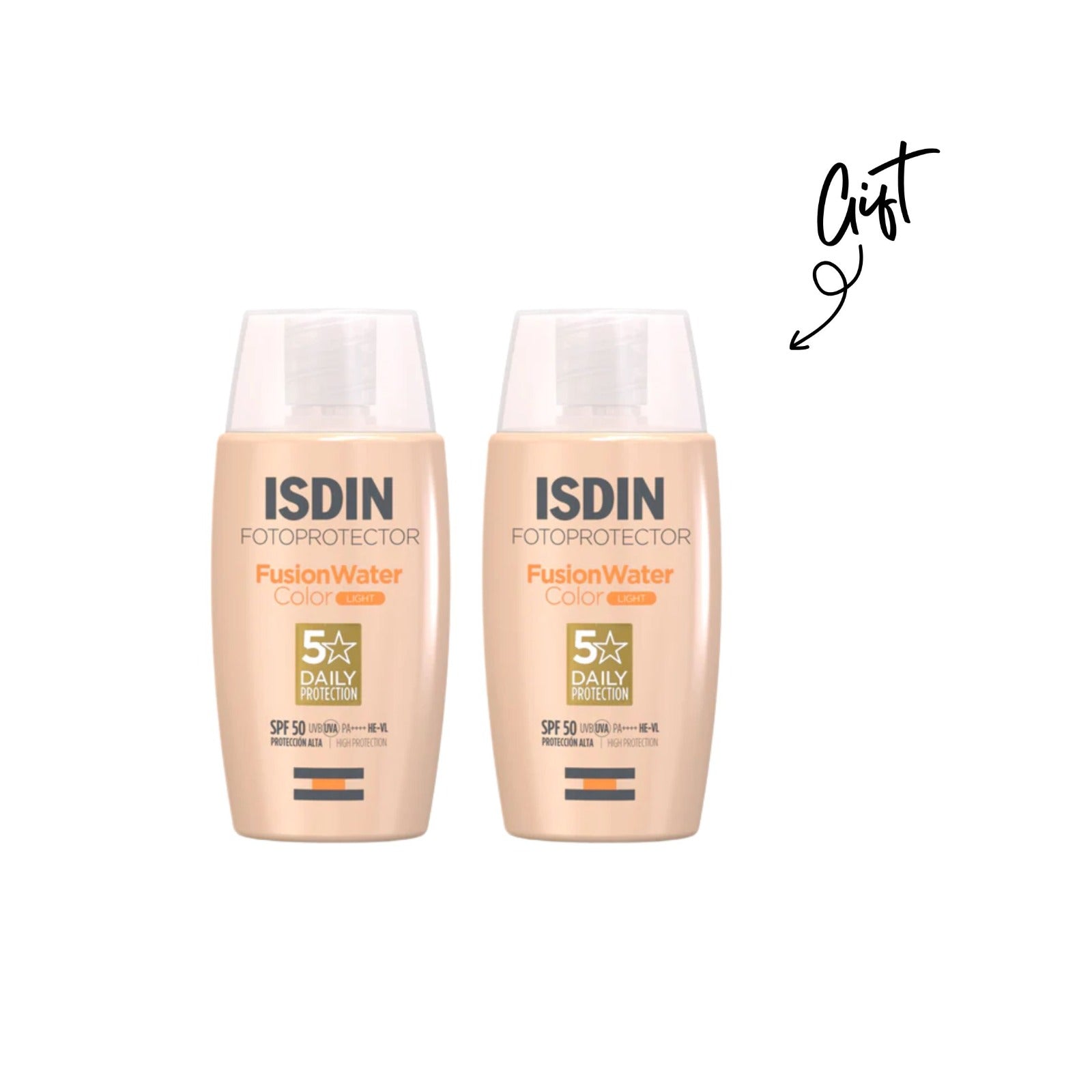Buy One get One Fotoprotector Fusion Water Color Light
