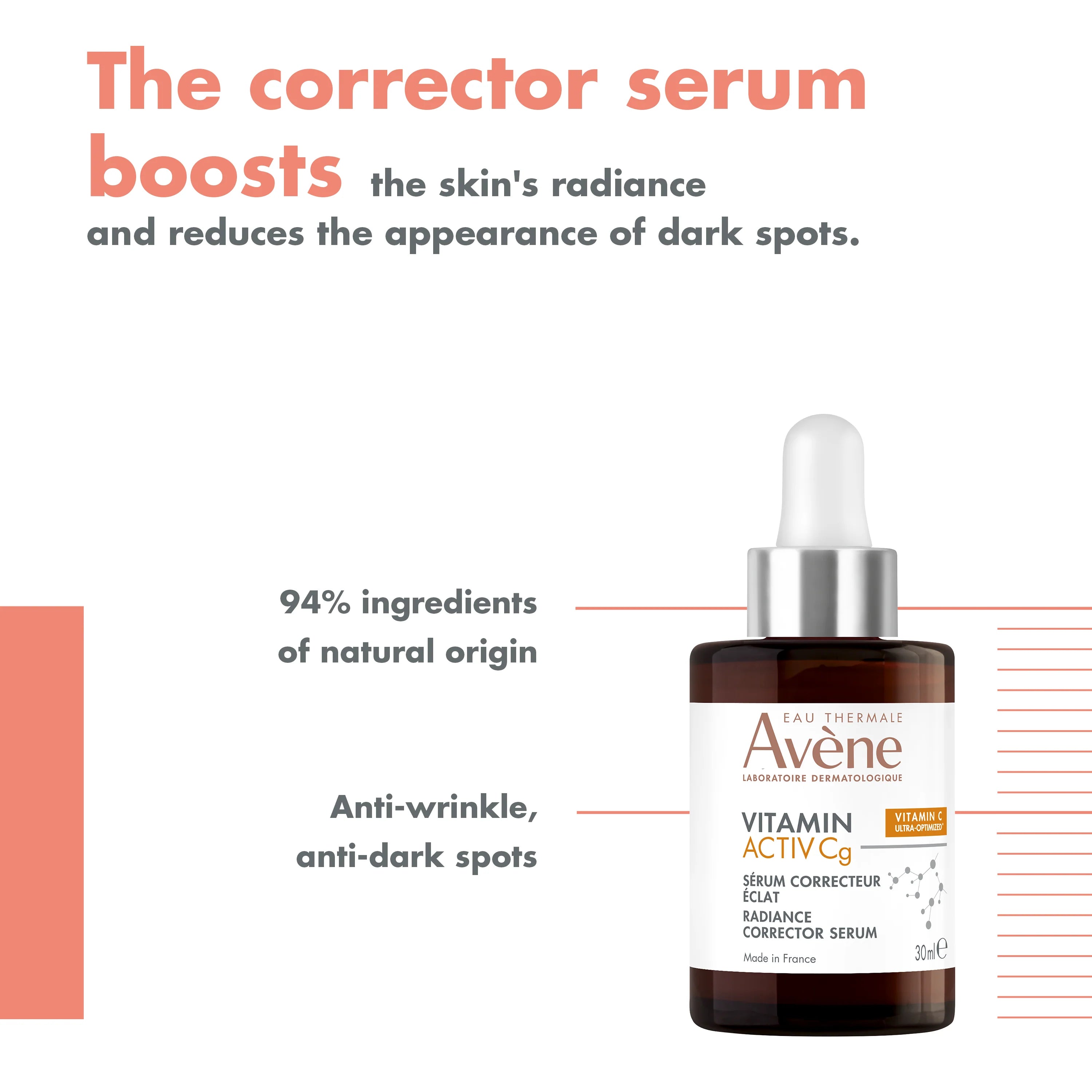 Avène - Vitamin Activ Cg Radiance Correcting Serum | MazenOnline