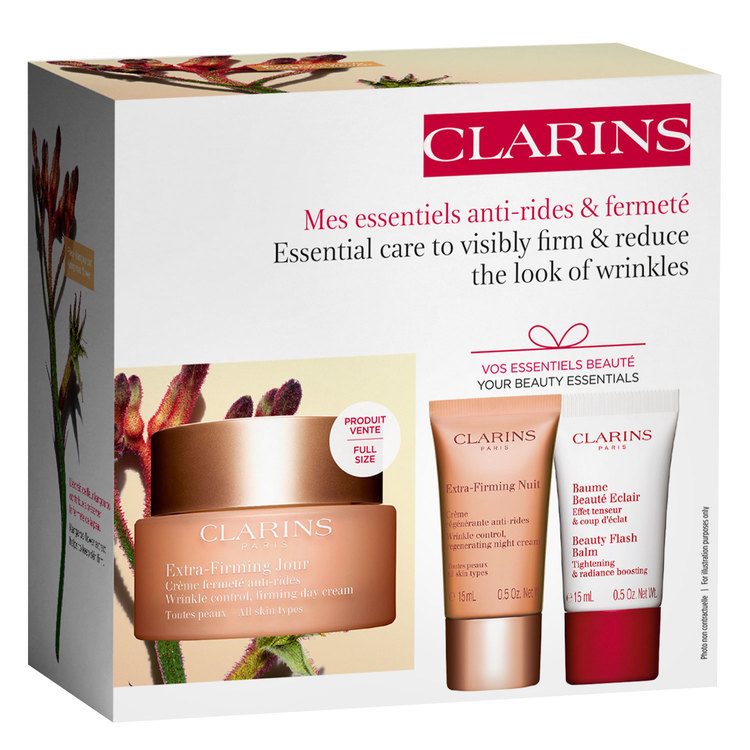 CLARINS - Extra-Firming 40+ - Mes essentiels rides lissées & fermeté | MazenOnline