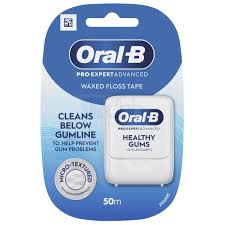 Oral-B - Pro Expert Advanced Unflavoured Waxed Floss Tape | MazenOnline