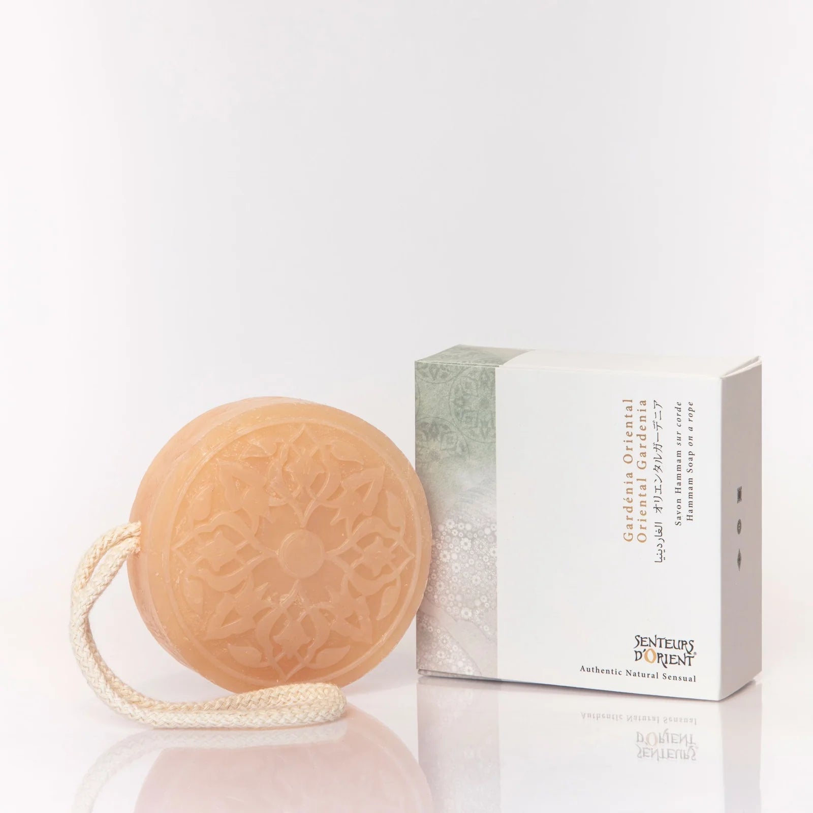 Ma'amoul Soap Oriental Gardenia Round - MazenOnline