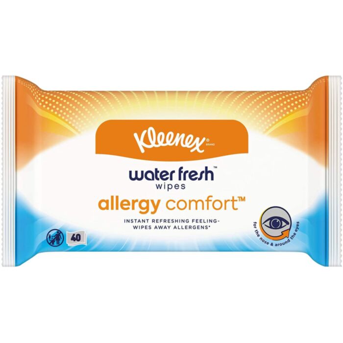 Waterfresh Allergy Comfort Wipes - 40 Wipe Pack - MazenOnline