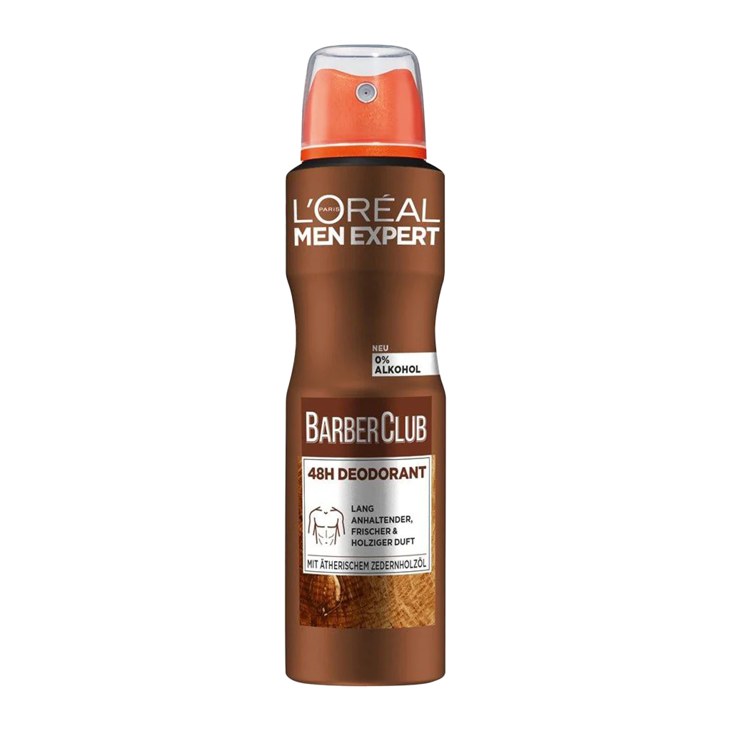 loreal - Men Expert Barberclub 48H Spray Deodorant | MazenOnline
