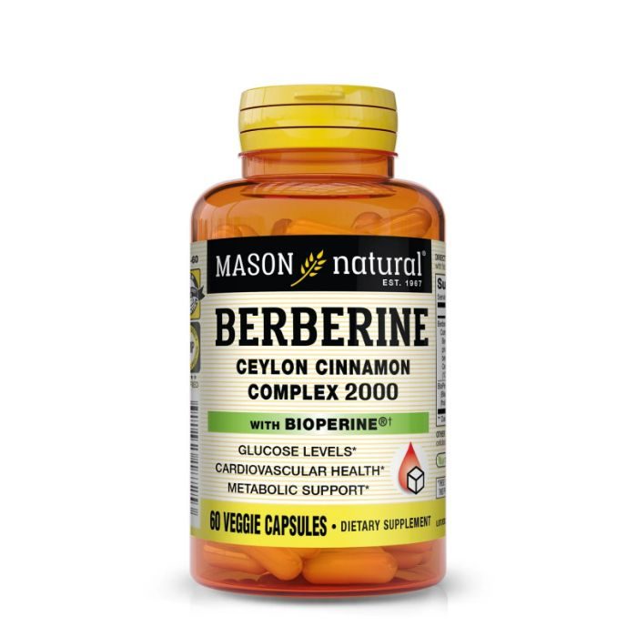 Mason Natural - Berberine Complex Cap X 60 | MazenOnline
