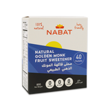 Natural Golden Monk Fruit Sweetener 40 Packets - MazenOnline