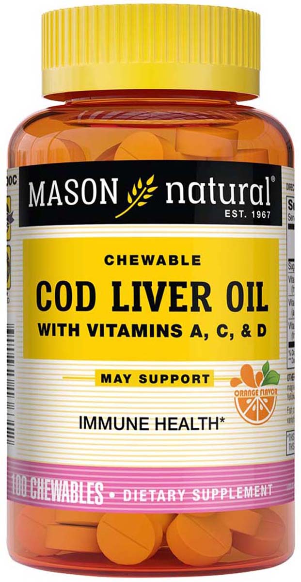 Cod Liver Oil Chewable 