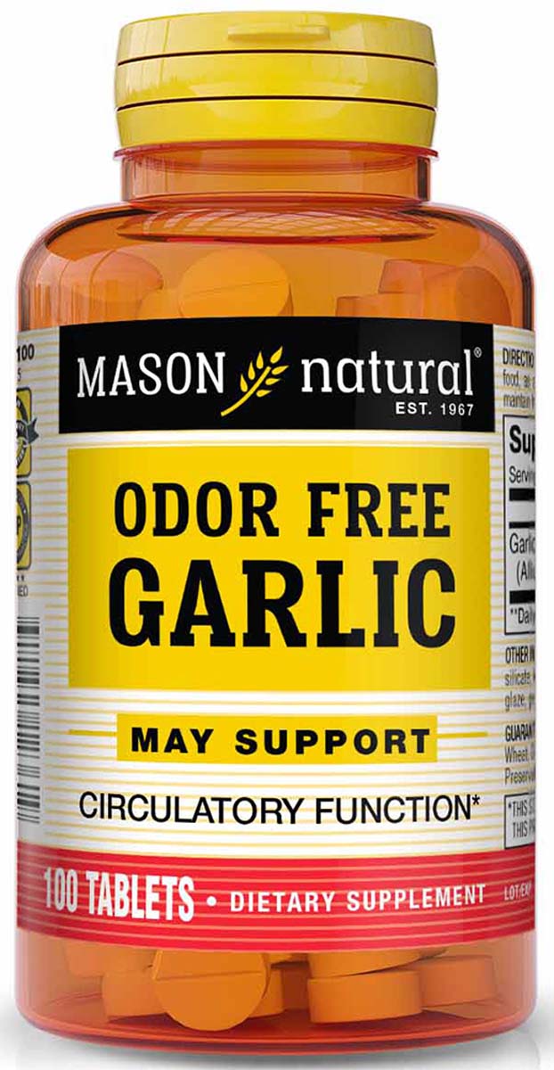 odor free garlic vitamin