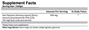 Saw Palmetto 160