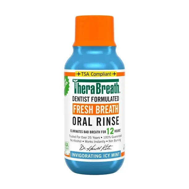 Therabreath - Fresh Breath Mouthwash - Icy Mint | MazenOnline