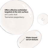Lactic Acid 10% + HA 2% Exfoliating Serum - MazenOnline