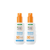 2x Ambre Solaire Sensitive SPF50 Sunscreen