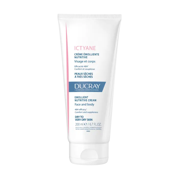 Ictyane Emollient Nutritive Cream Face and Body 200ML - MazenOnline