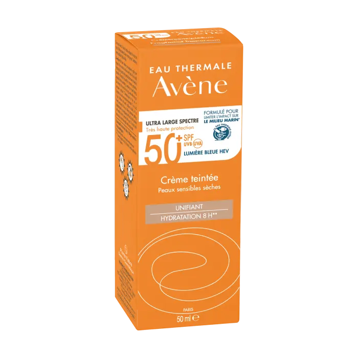 Avène - Solar Sensitive Skin Tinted Cream SPF50 + 50ml | MazenOnline