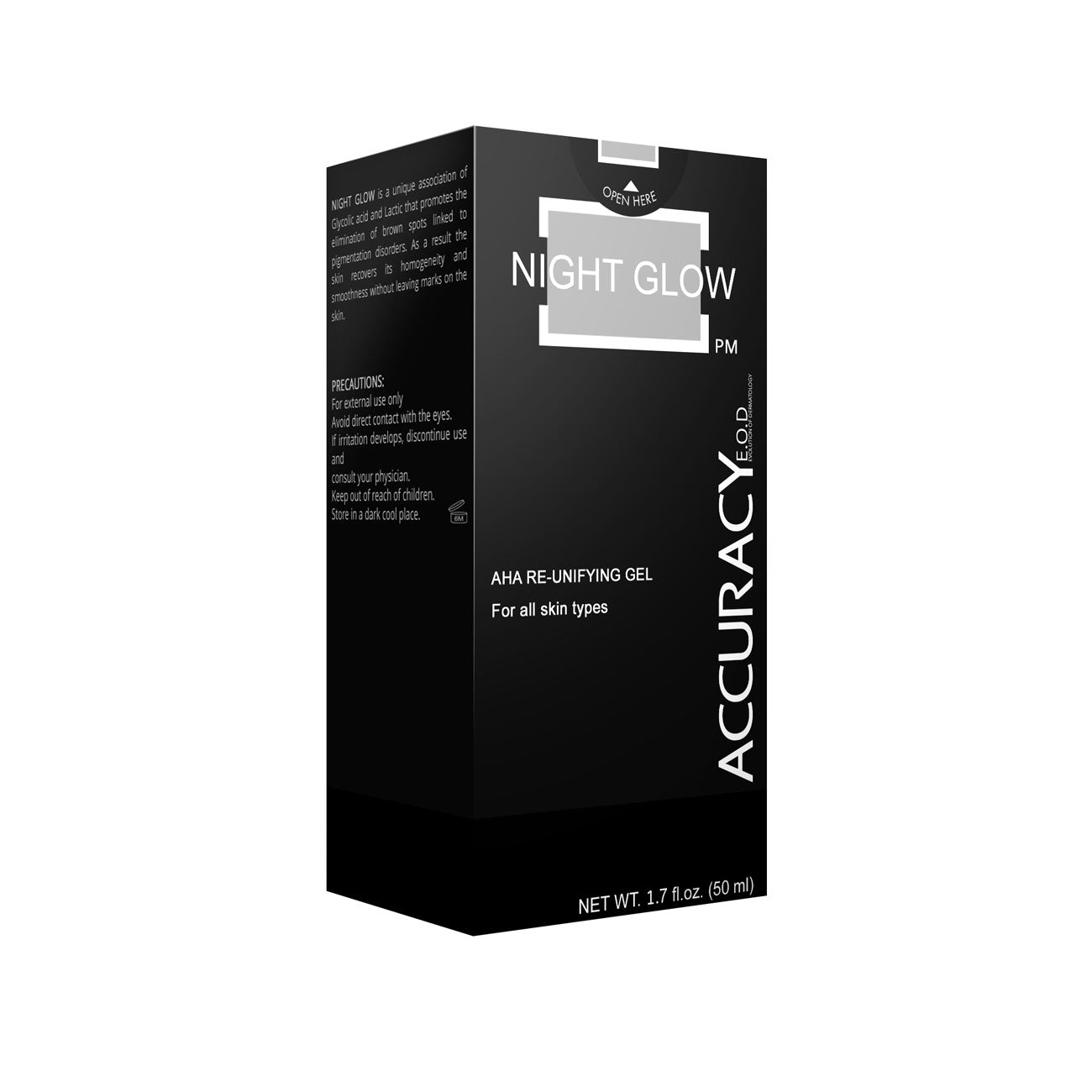 Night Glow PM AHA Re-Unifying Gel - MazenOnline