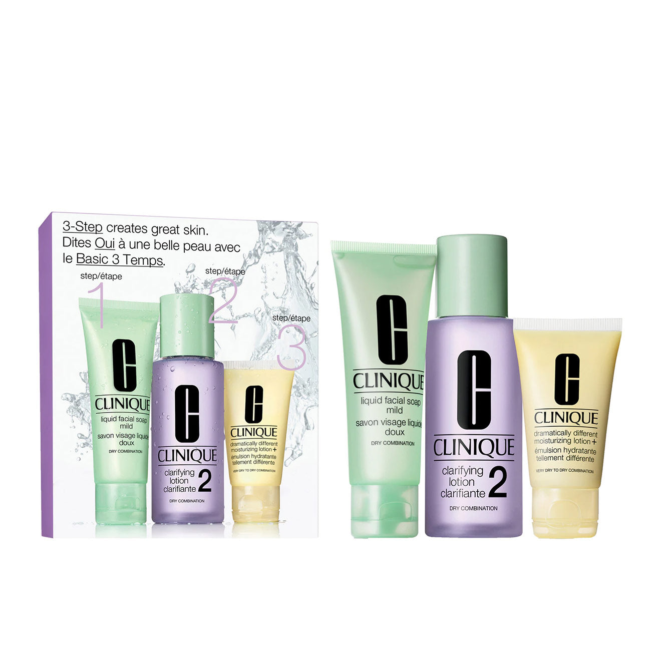 3-Step Introduction Kit - Skin Type 2 - Dry Combination Skin - MazenOnline