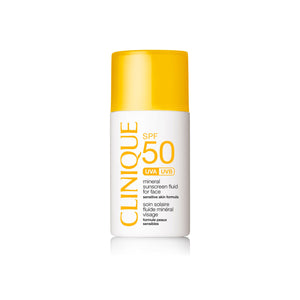 SPF50 Mineral Sunscreen Fluid for Face - Sensitive Skin Formula - MazenOnline