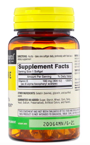 Vitamin e 400 iu