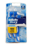 GILLETTE BLUE 3 COOL 3 PCS - MazenOnline
