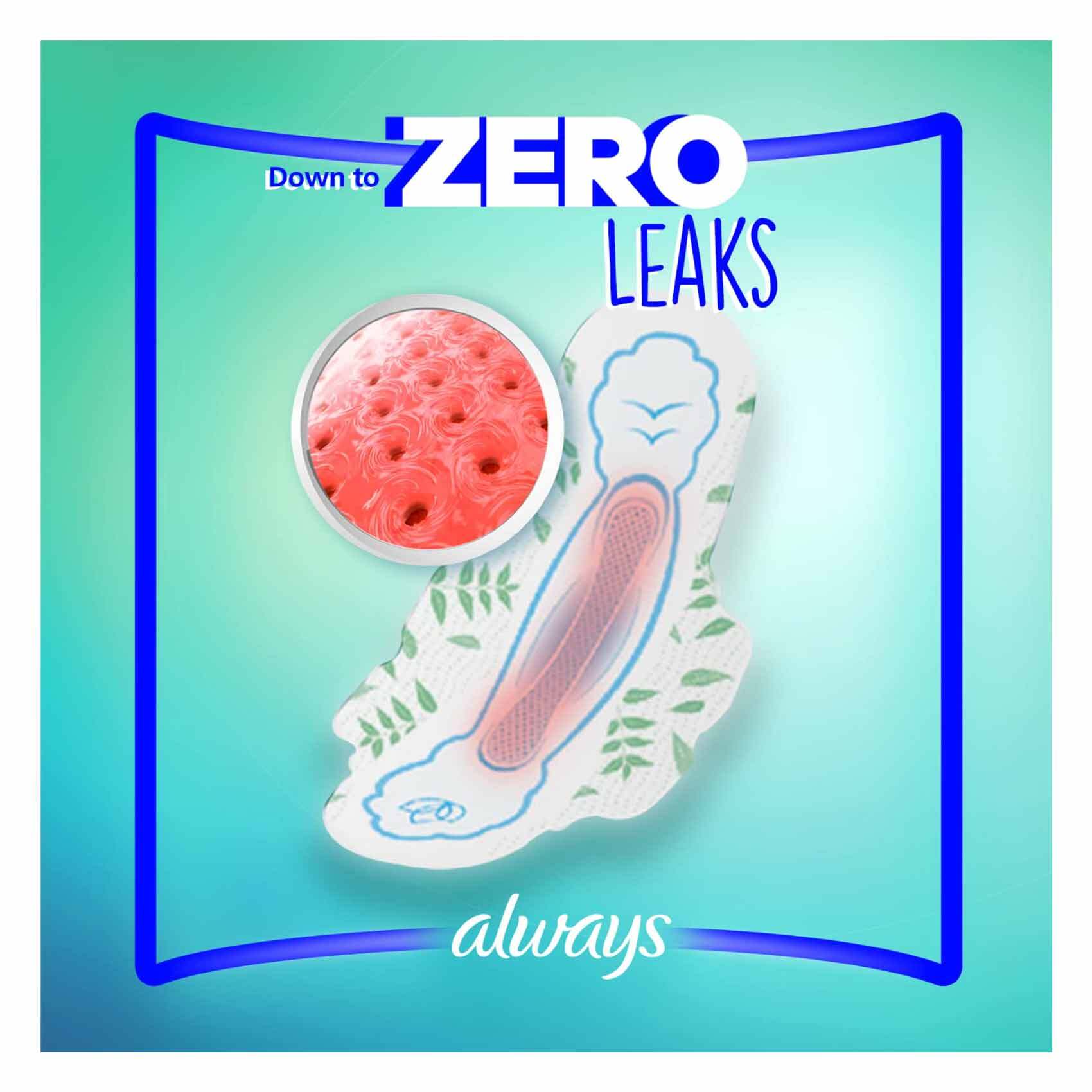 Always Herbal Freshness Ultra Thin Long Sanitary Pads 26 Count - MazenOnline