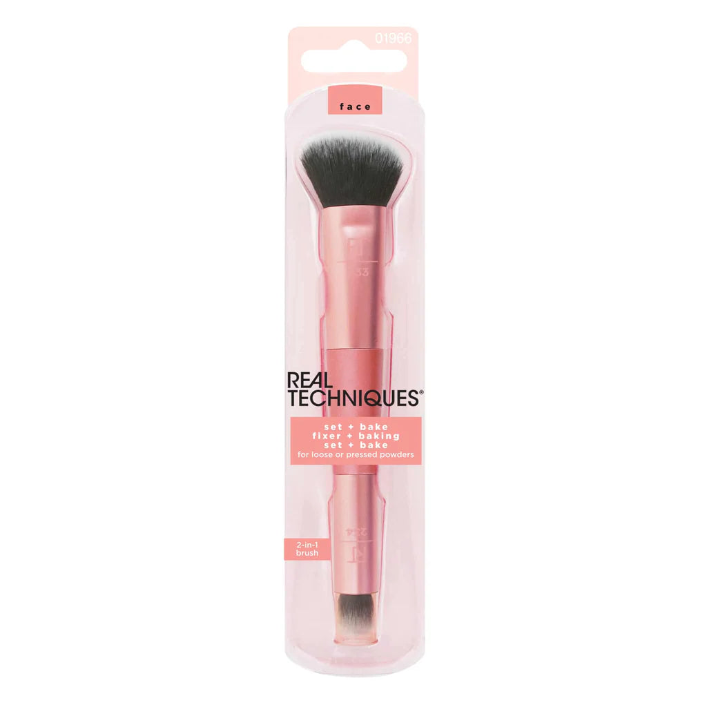 Set And Bake Dual Ended Makeup Brush - MazenOnline