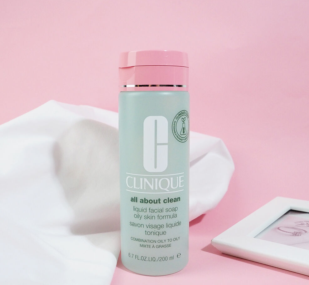 clinique all about clean liquis facial soap
