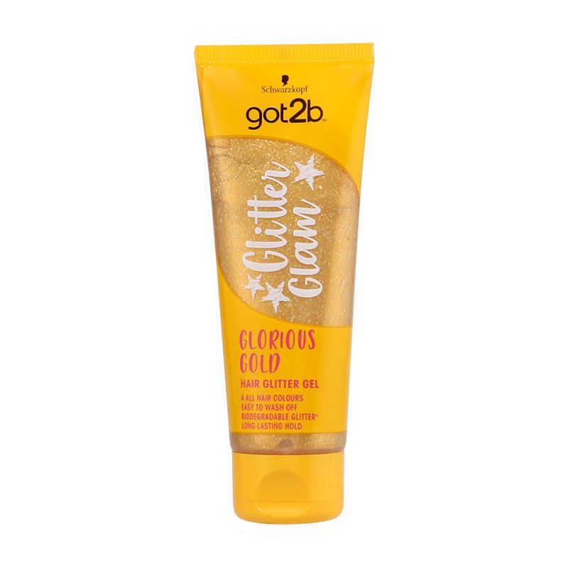 Got2b Glitter Glam Glorious Gold Glitter Hair Gel 50 Ml - MazenOnline