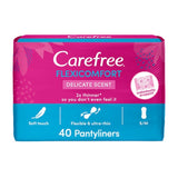 Carefree Flexicomfort Delicate Scent – 40 Pantyliners - MazenOnline