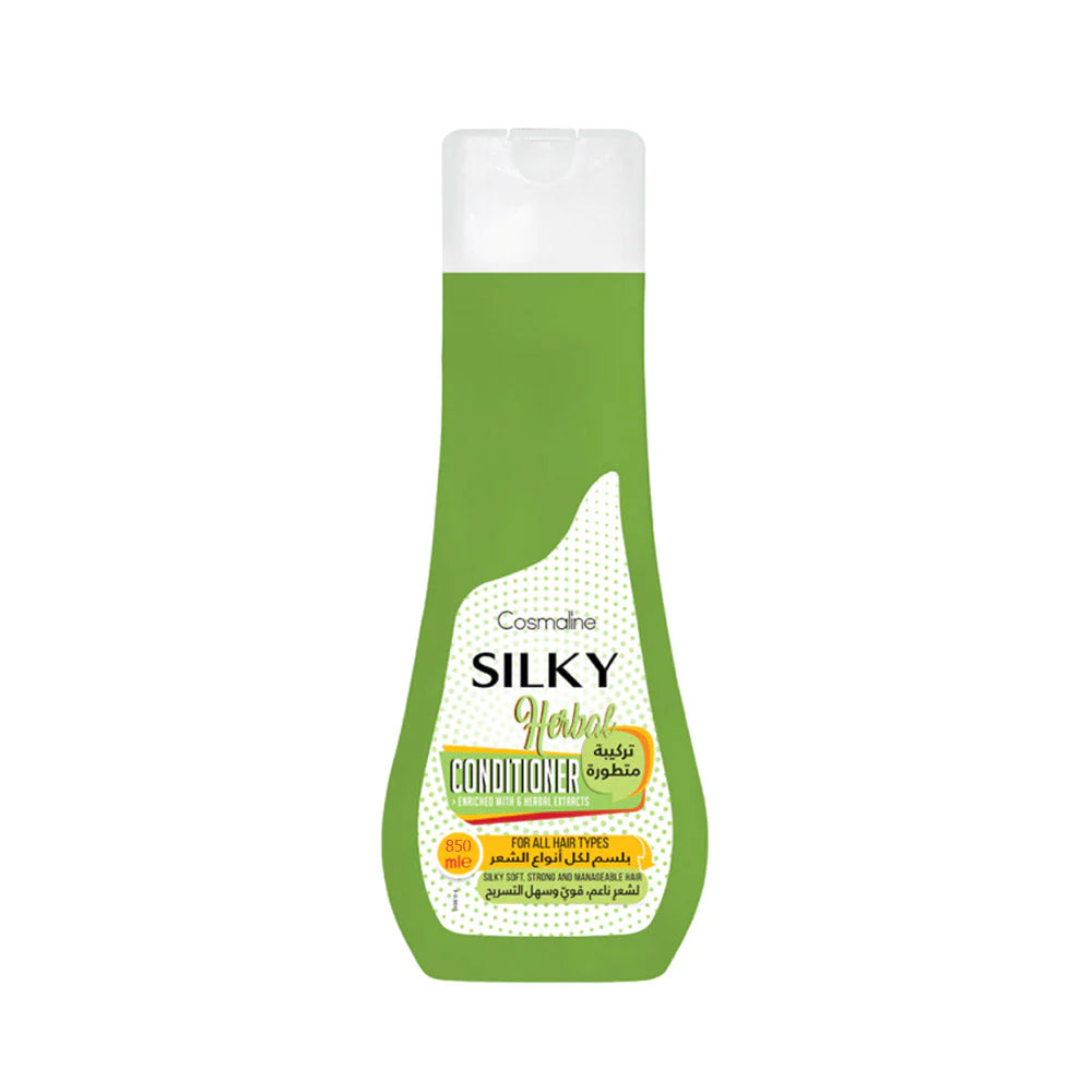 Silky Herbal Conditioner For All Hair Types 850ml - MazenOnline