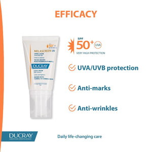 Melascreen UV Light Cream Dry Touch SPF50+ - Brown Spots, Normal to Combination Skin - MazenOnline