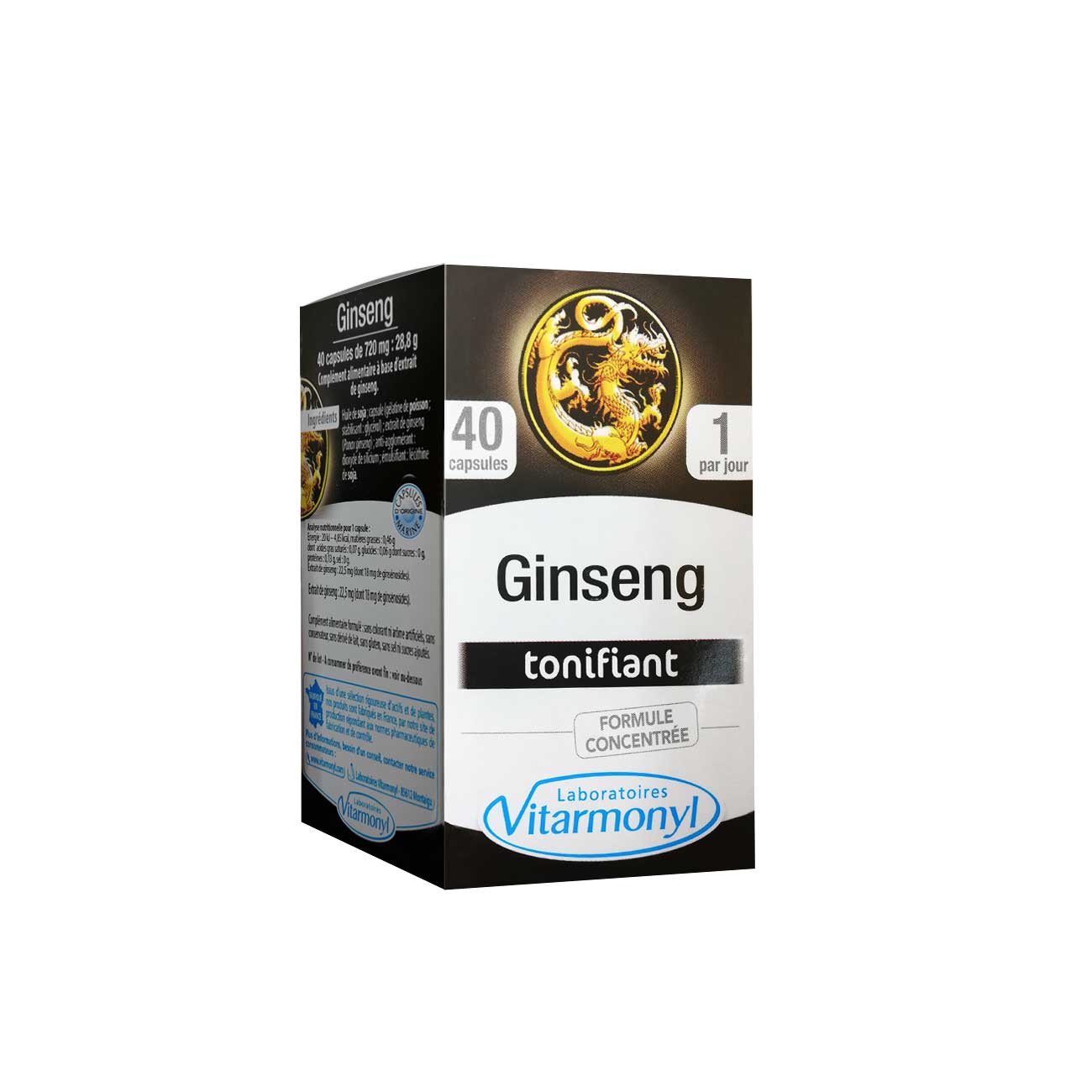 Ginseng Tonifiant 40 Cap - MazenOnline