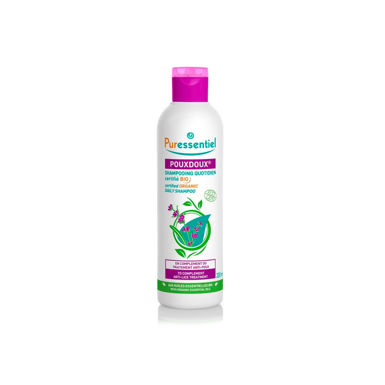 Pouxdoux Daily Shampoo Certified Organic - MazenOnline